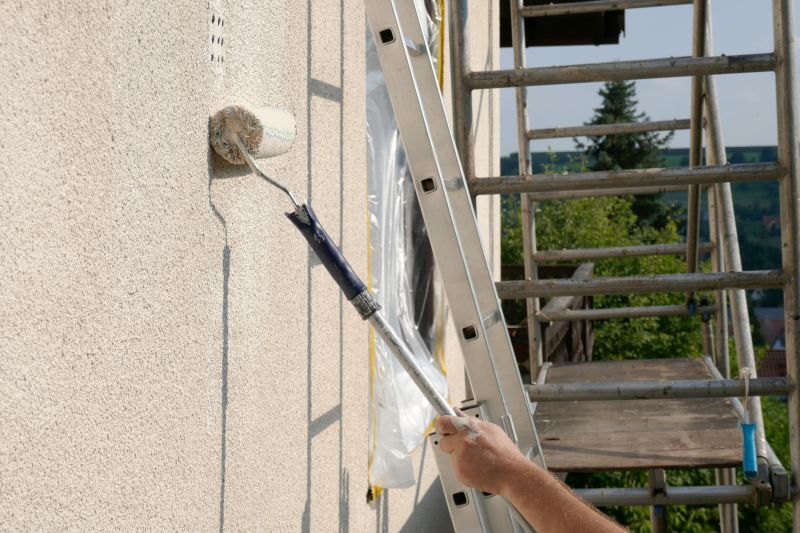 Exterior Cladding Painting detail